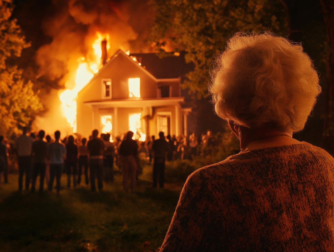 Los adolescentes le hacen la vida imposible a la abuela, hasta que un día ella tuvo suficiente